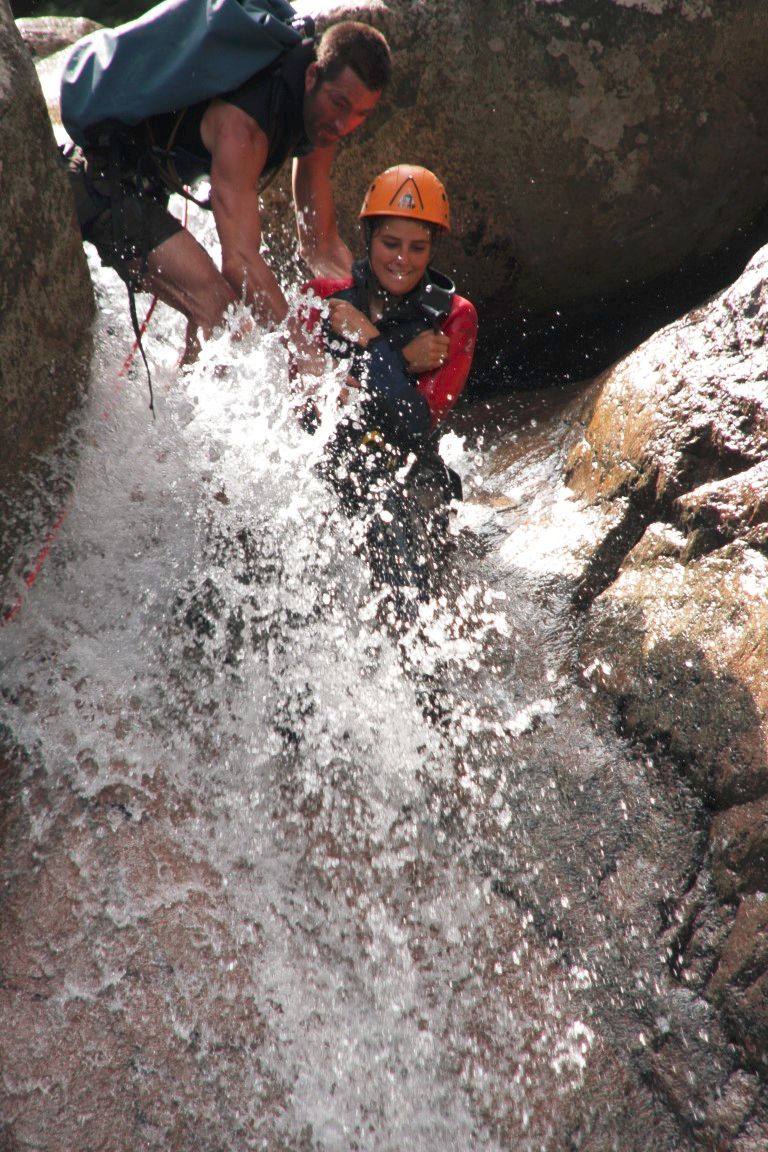 Canyoning en corse