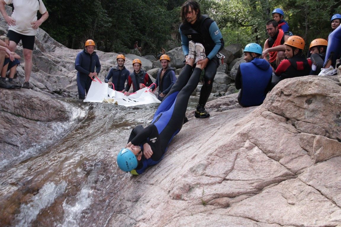 Canyoning en Corse avec Didier Micheli