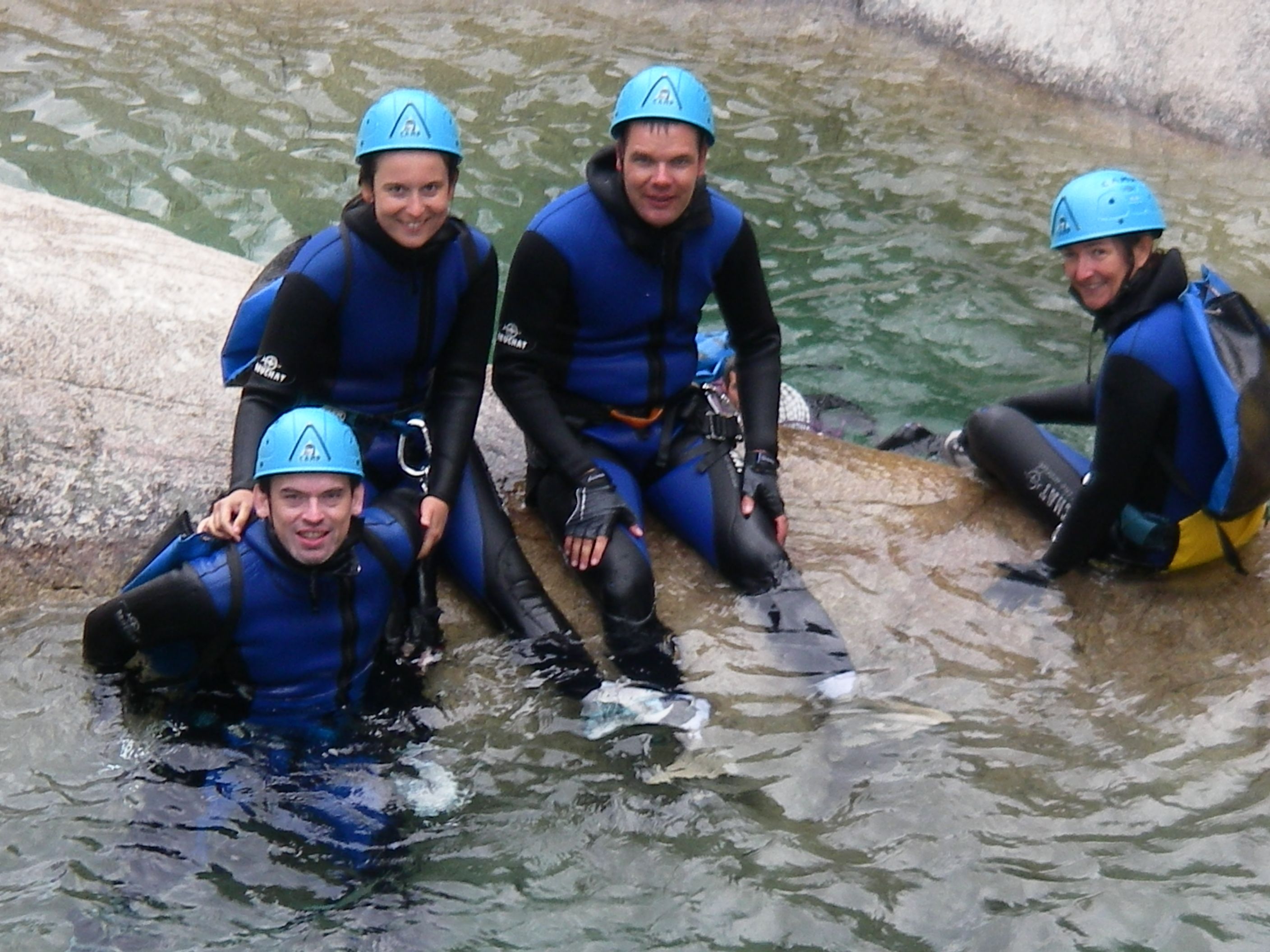 Canyoning en corse entre amis