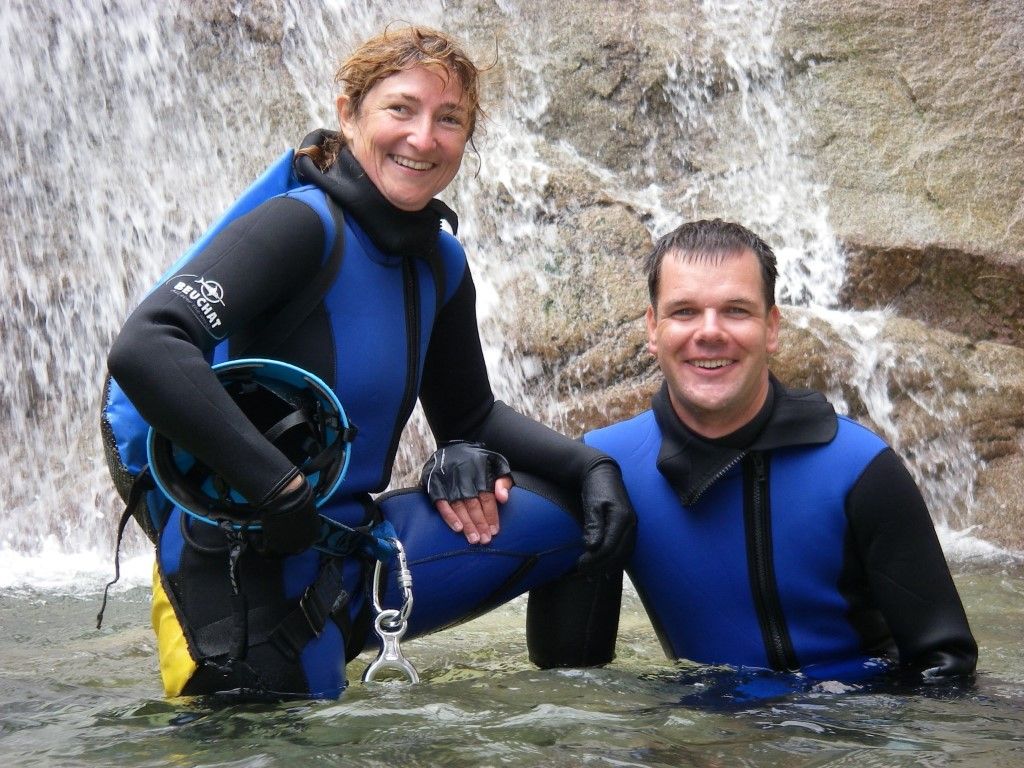 Canyoning à Bavella en amoureux