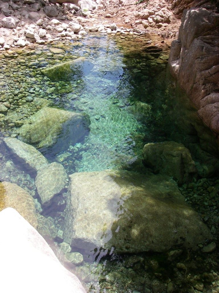 Piscine naturelle à Bavella